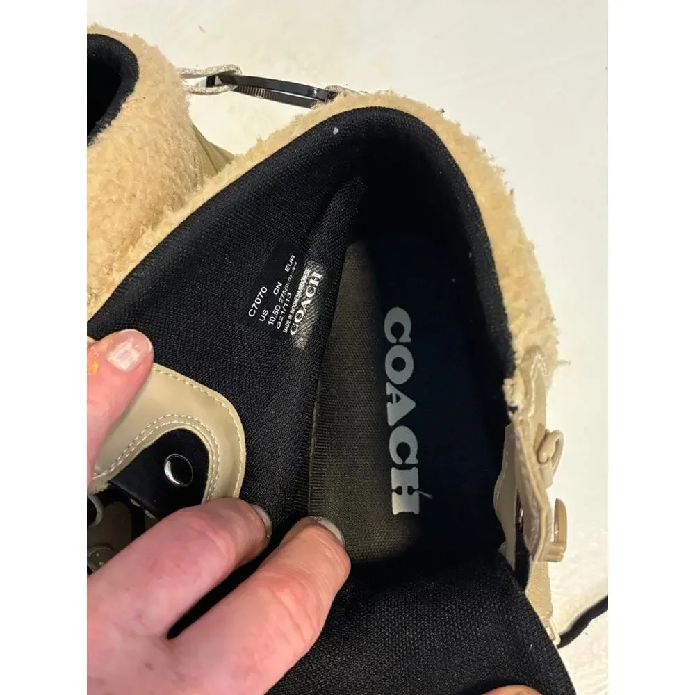 Coach CitySole Hiker Boots — Men’s Size 10.5